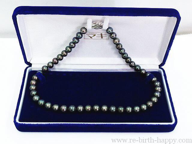 直径８mmジュエリーマキ　パールネックレス　真珠